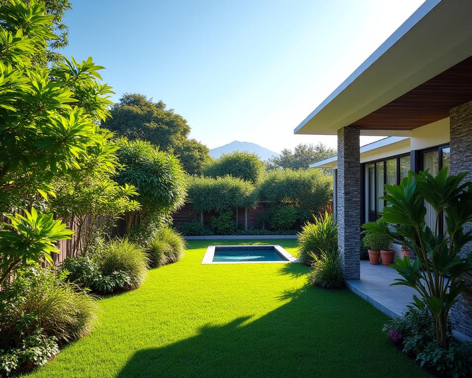 Beautiful landscape design showcase in Quezon City